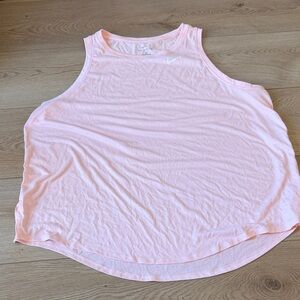 Nike Women's Light Pink Tank Top